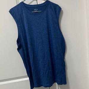 BCG Blue Men's Sleeveless Shirt